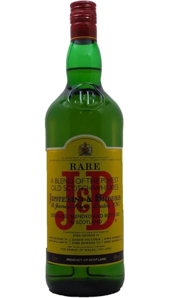 J & B Rare Scotch Whisky 1 L